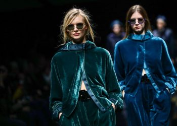 Emporio Armani balances comfort and elegance