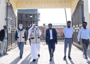 The “Crescent” delegation inspects the progress of work on “Mother of the Emirates” development projects in Ethiopia