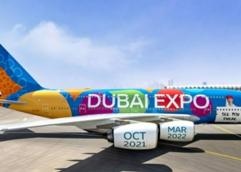 Flying Invitation Card for Expo 2020