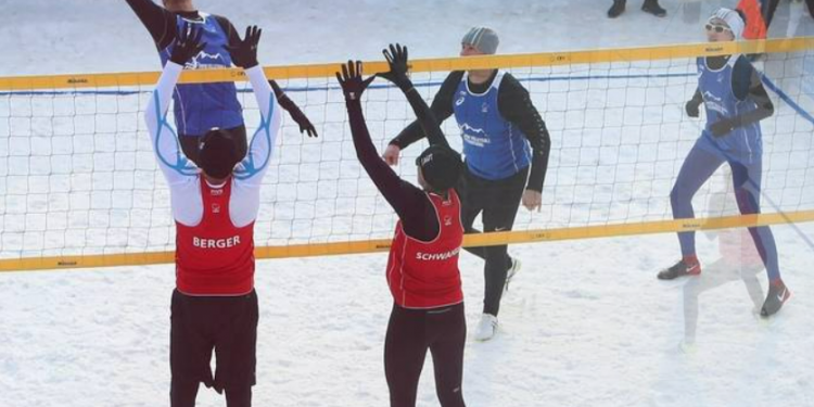 Snow Volleyball Tournament, Dubai