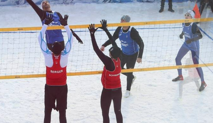 Snow Volleyball Tournament, Dubai