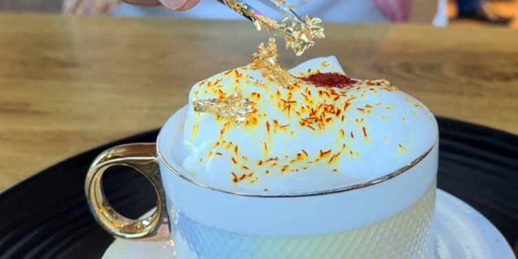 Gold Tea by Zankar Unchat