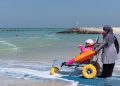 Free beach floating wheelchairs launched in this Sharjah club