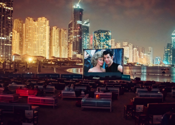 For a Fantastic Outdoor Movie Experience: Cinema on the Sand